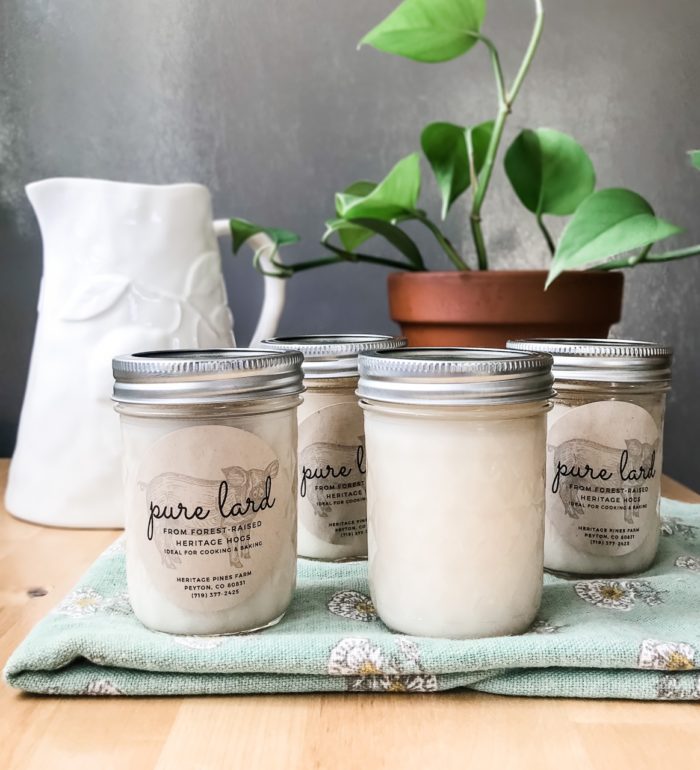 Pasture-Raised Lard | Heritage Pines Farm